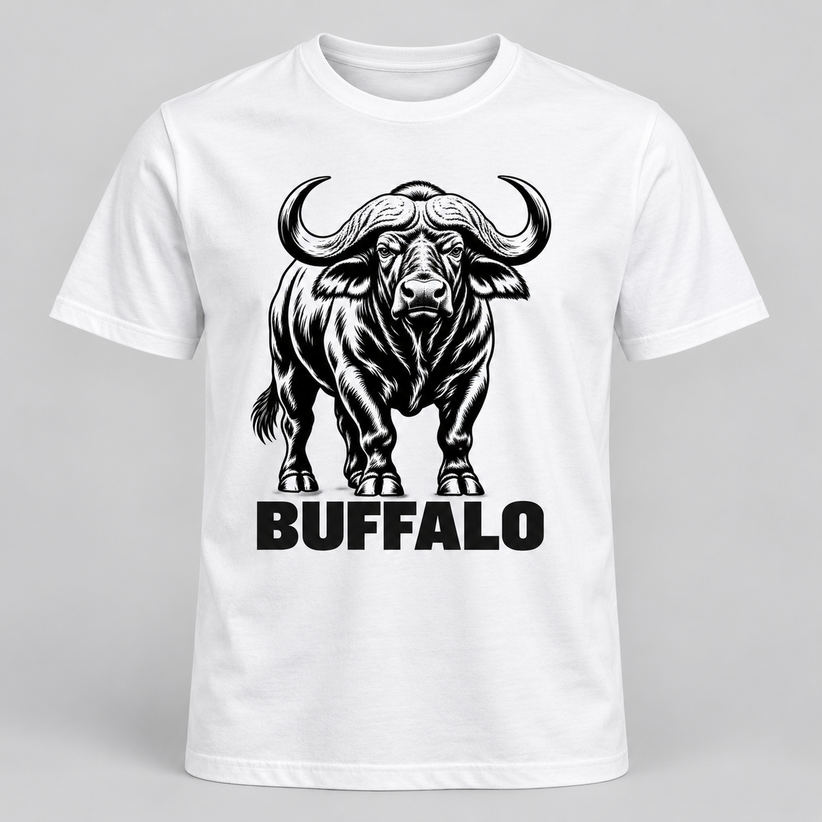 Buffalo - Wild Line graphic T-shirt on white