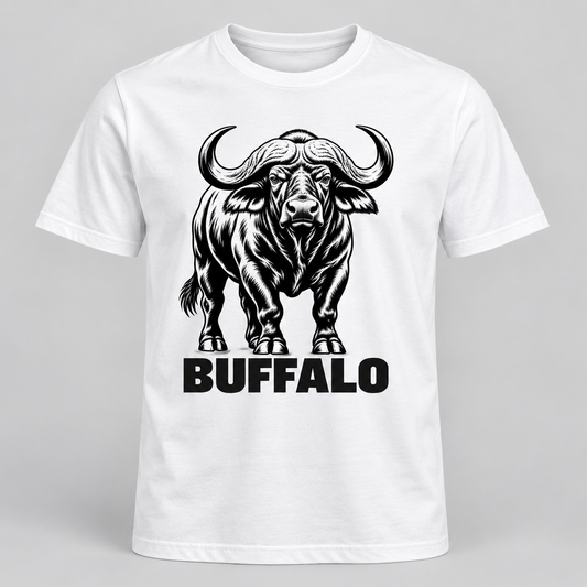 Buffalo - Wild Line graphic T-shirt on white