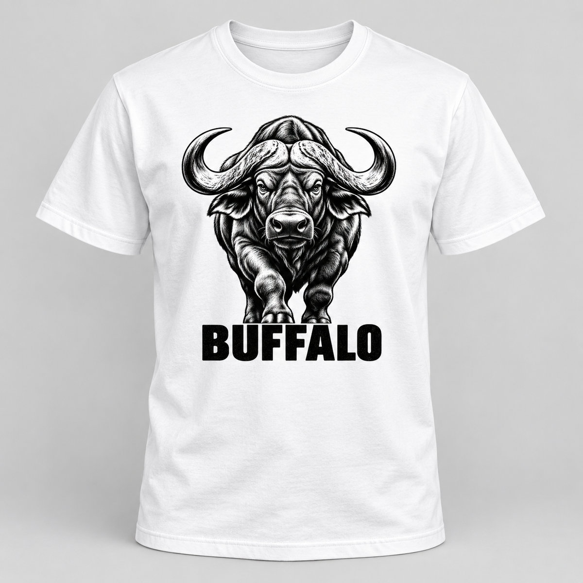 Buffalo - Bold Wild graphic T-shirt on white